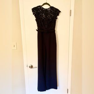 Eliza J Navy Jumpsuit